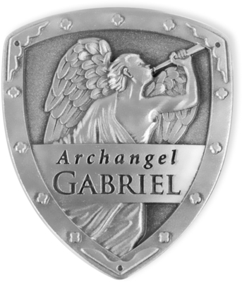 Archangel Gabriel Shield Token Gift